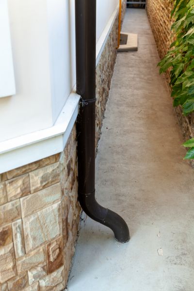 Underground Gutter Service in Northville
