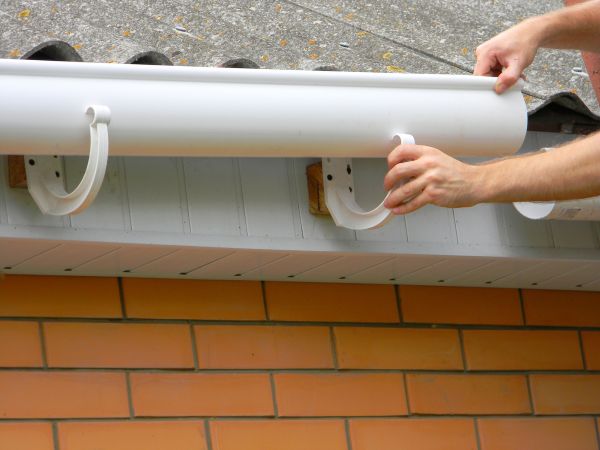 Half Round Gutter Installation in Northville