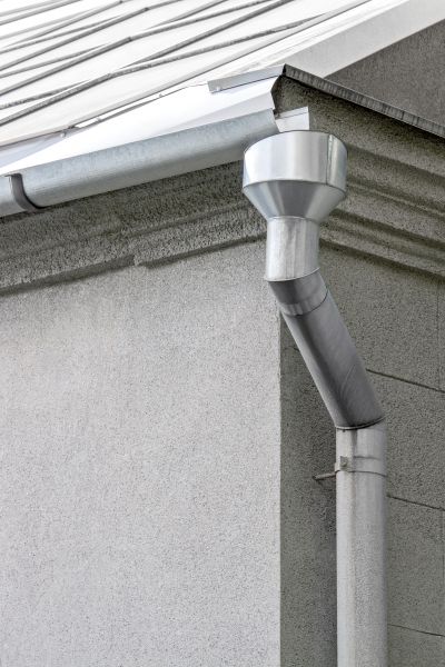 Galvanized Gutter Installation in Northville