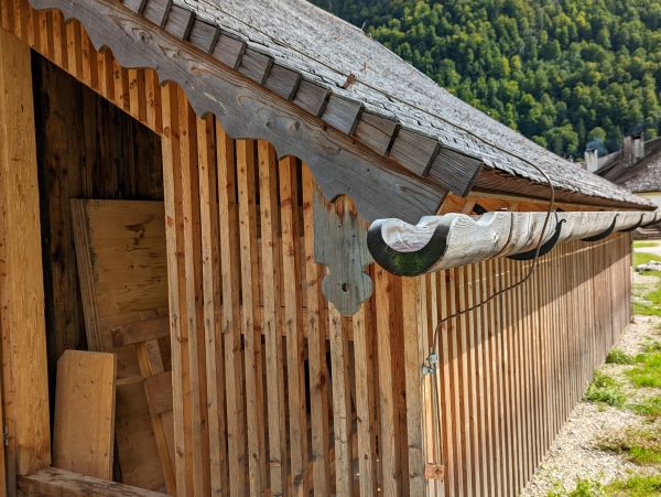 Wood Gutter Repair in Northville