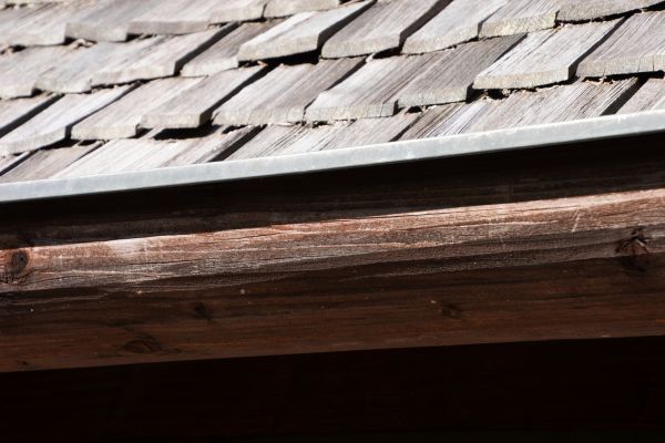 Wood Rain Gutter Installation in Northville