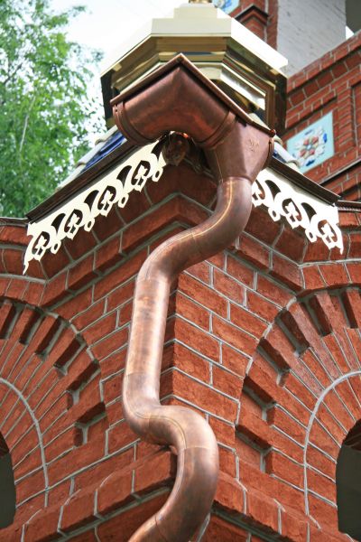 Church Downspout Installation in Northville